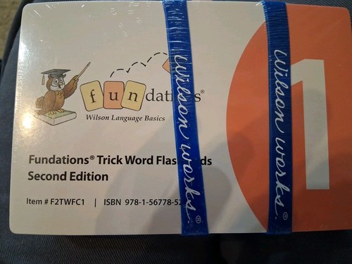 Fundations trick word flash - fundations,
