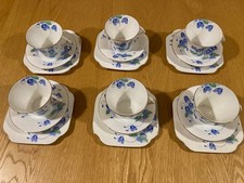 Vintage 6 x Plates ,cups &