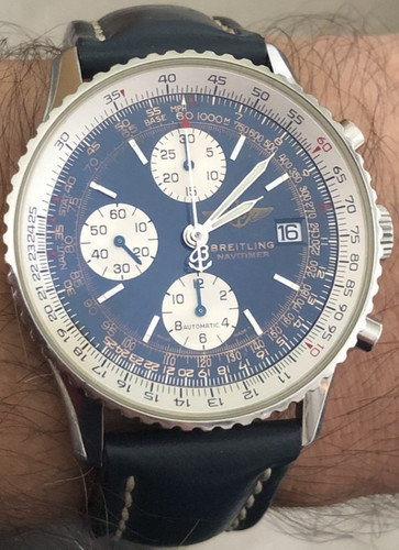 Rare blue dial breitling - blue,