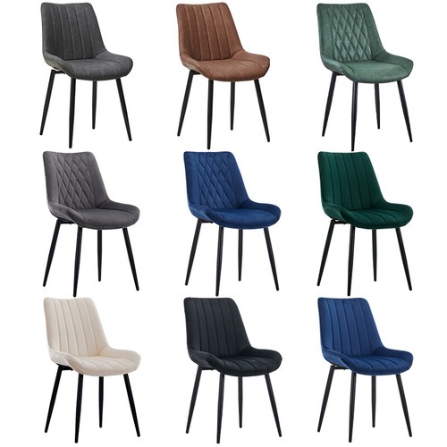 Faux leather velvet - faux,