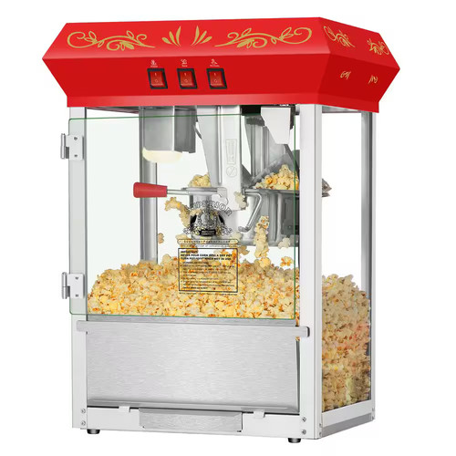Table top popcorn maker hire - top,