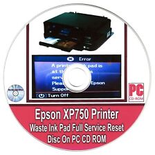 Epson XP750 Printer Waste Ink