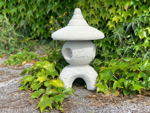 Concrete pagoda statue stone - concrete,
