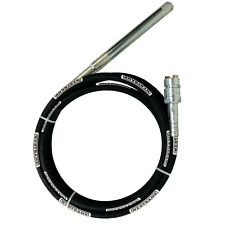 45mm CONCRETE VIBRATING POKER 6M FLEXIBLE HOSE DYNAPAC TYPE FITTING NEW BOXED