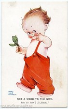 Mabel Lucie Attwell. Pas One Mot to The Woman. not A Word To the Wife