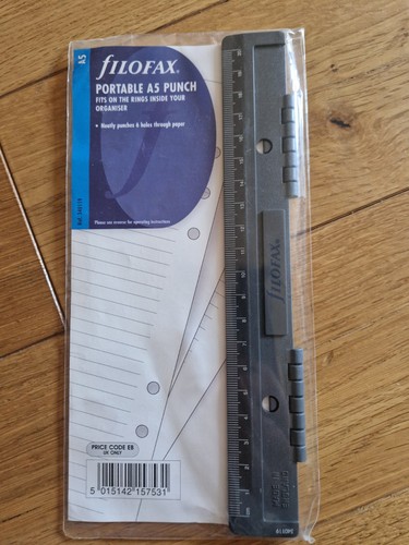 Filofax hole punch - a5,