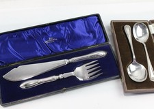 Two boxed Silver Plated Walker