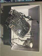 Paco Rabanne 1969 Mini Metallic Disc Shoulder Bag