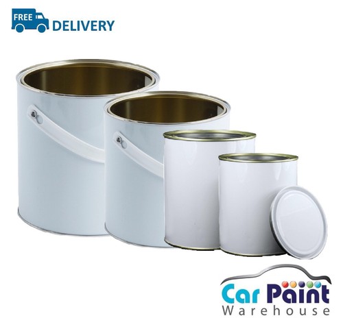 White paint tin - tin, &