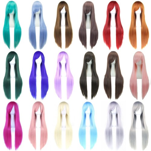 Womens 80cm long - long, straight