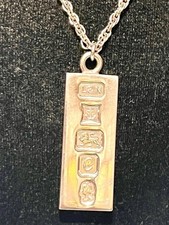 STERLING SILVER BULLION BAR