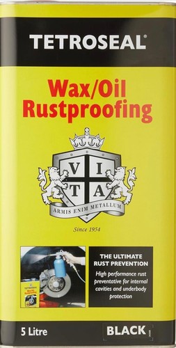 Black wax oil litres waxoyl - black,