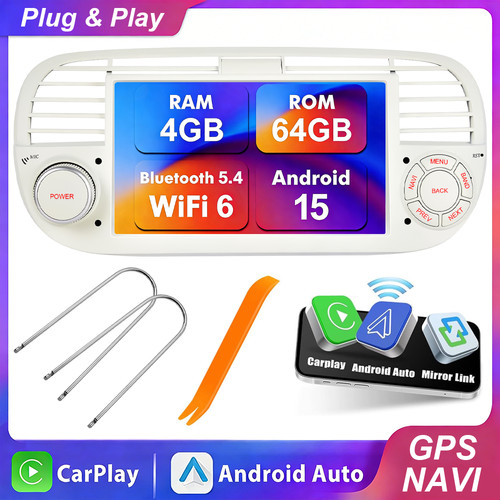For fiat 500 2007 2015 - 2007-2015, apple