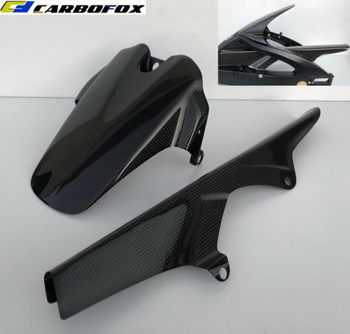 Carbon fiber rear hugger - carbon,