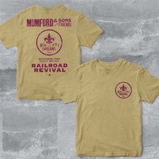 Mumford & Sons 2025 New Orleans Railroad Revival Tour T-Shirt Bo1693