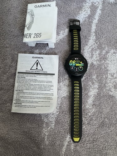 Garmin forerunner 265s heart - garmin,