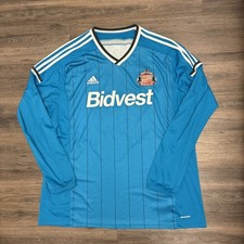 Sunderland AFC 2014 / 15 Away Football Shirt Adidas Size 3XL Long Sleeve Wickham