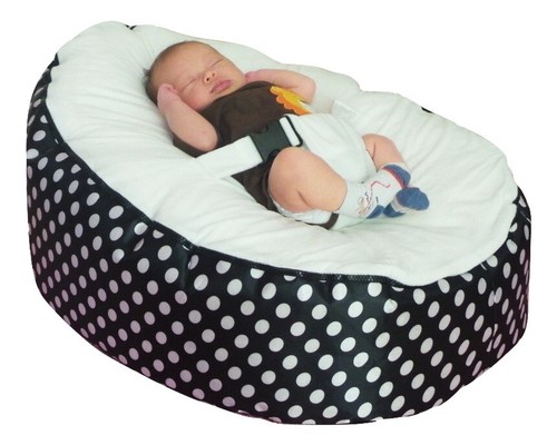 Black white polka dot - &, baby