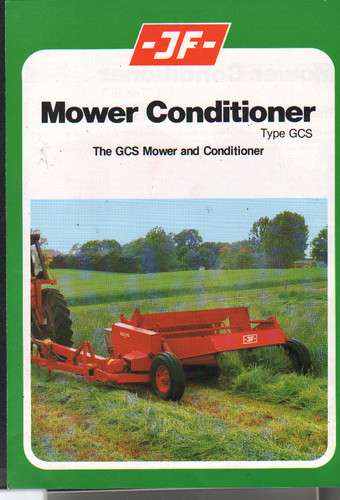Type gcs tractor - -jf-, mower
