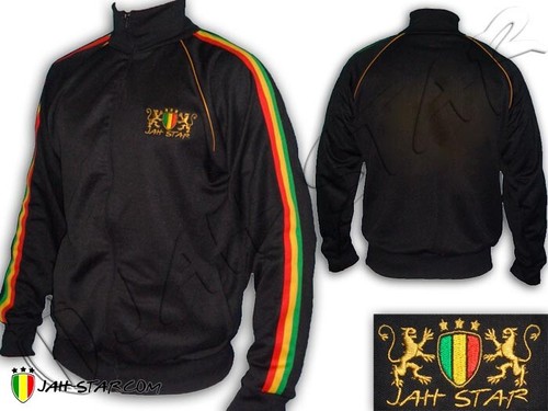 Rasta track jacket lion star - track,