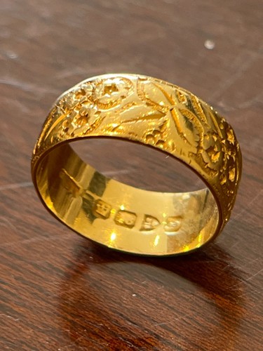 Heavy edwardian 18ct gold - edwardian,