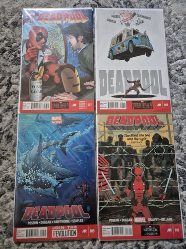 Deadpool marvel comic bundle - marvel,