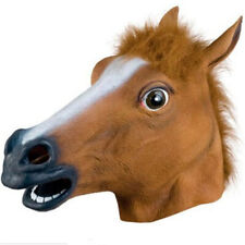 Horse Head Mask For Halloween Party Animal Costume Novelty Prop Full Head Mask