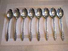 Oneida Northland Romford Stainless Steel Set Of 8 Desert Spoons 6 1/4 "