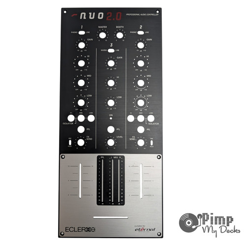 Ecler nuo mixer faceplate - ecler,