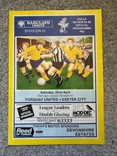 TORQUAY UTD vs EXETER CITY