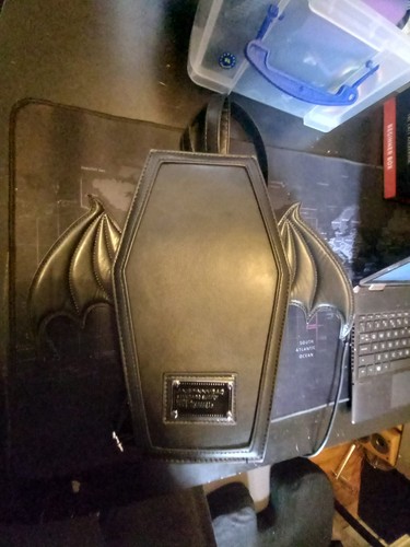 Gothic coffin bat wing - gothic,