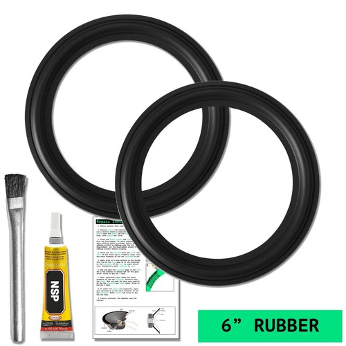 North speaker parts rubber - 6",