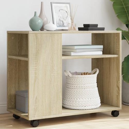 Side table with wheels hall - with,