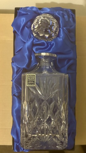 Royal scot crystal hand - crystal, cut