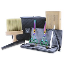 Personal Barber Kit, Complete Hair Dressing Kit for Professionals, Multicolored