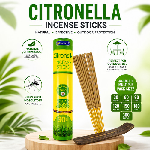 Citronella incense sticks - citronella,