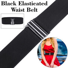 Classic Adjustable Wide Belt Elegant Dress Elastic Dress Coat Belt for Women