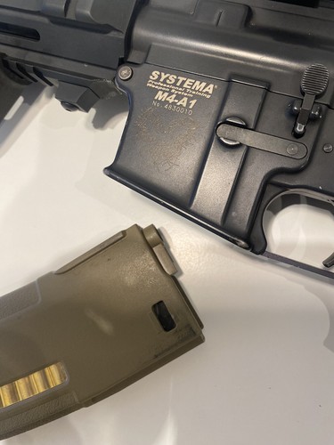 Airsoft systema ptw aeg - systema, m4