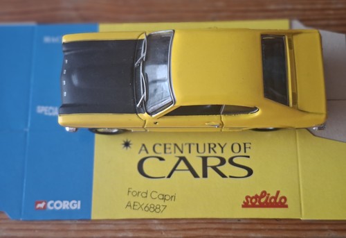 Corgi ford capri yellow - -,