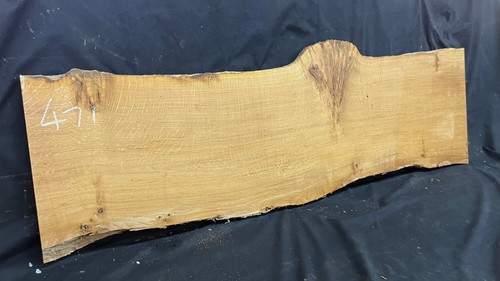 Burr oak slab shelving - burr,