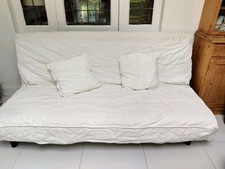 Vintage Unused off white corduroy covers for  Ikea Beddinge Sofa bed