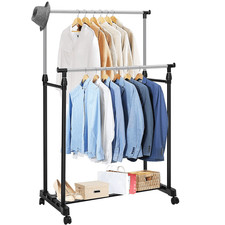Heavy Duty Metal Double Rail