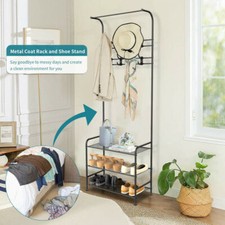 Metal Hat and Coat Stand