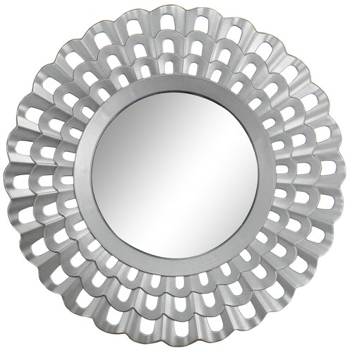 Silver wall mirrors - silver,