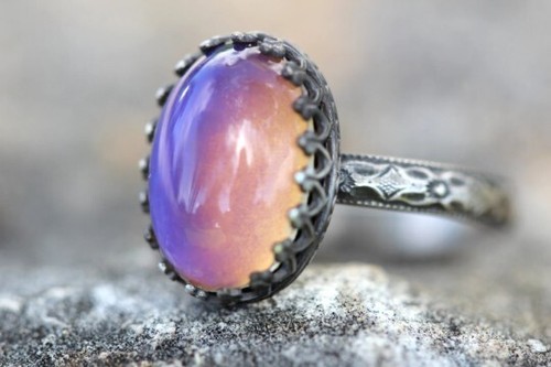 Mood ring handcrafted 925 - ring, *