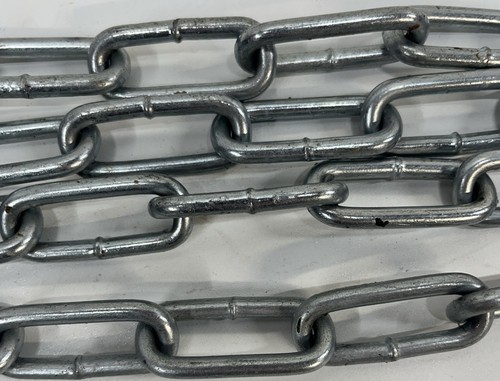 Galvanized steel chain - galvanized,