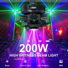 200W RGBW 4-IN-1 Arms Rotate