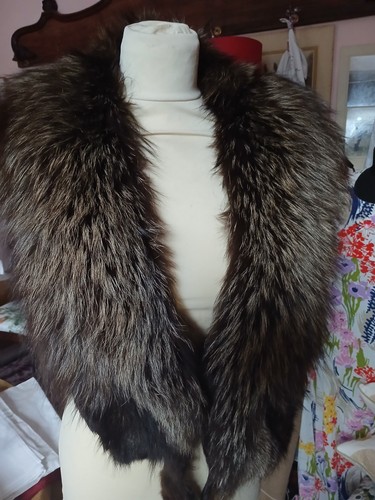 Antique russian fox fur - fox,
