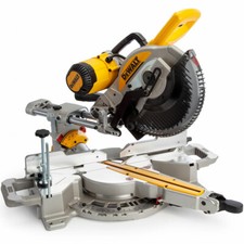 Dewalt DWS727 250mm Double Bevel Slide Mitre Saw With XPS 240V / 1675W