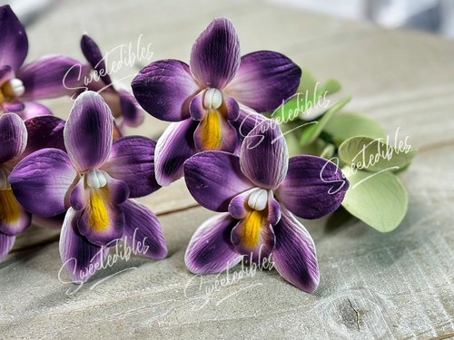 Gumpaste dendrobium sugar - dendrobium,